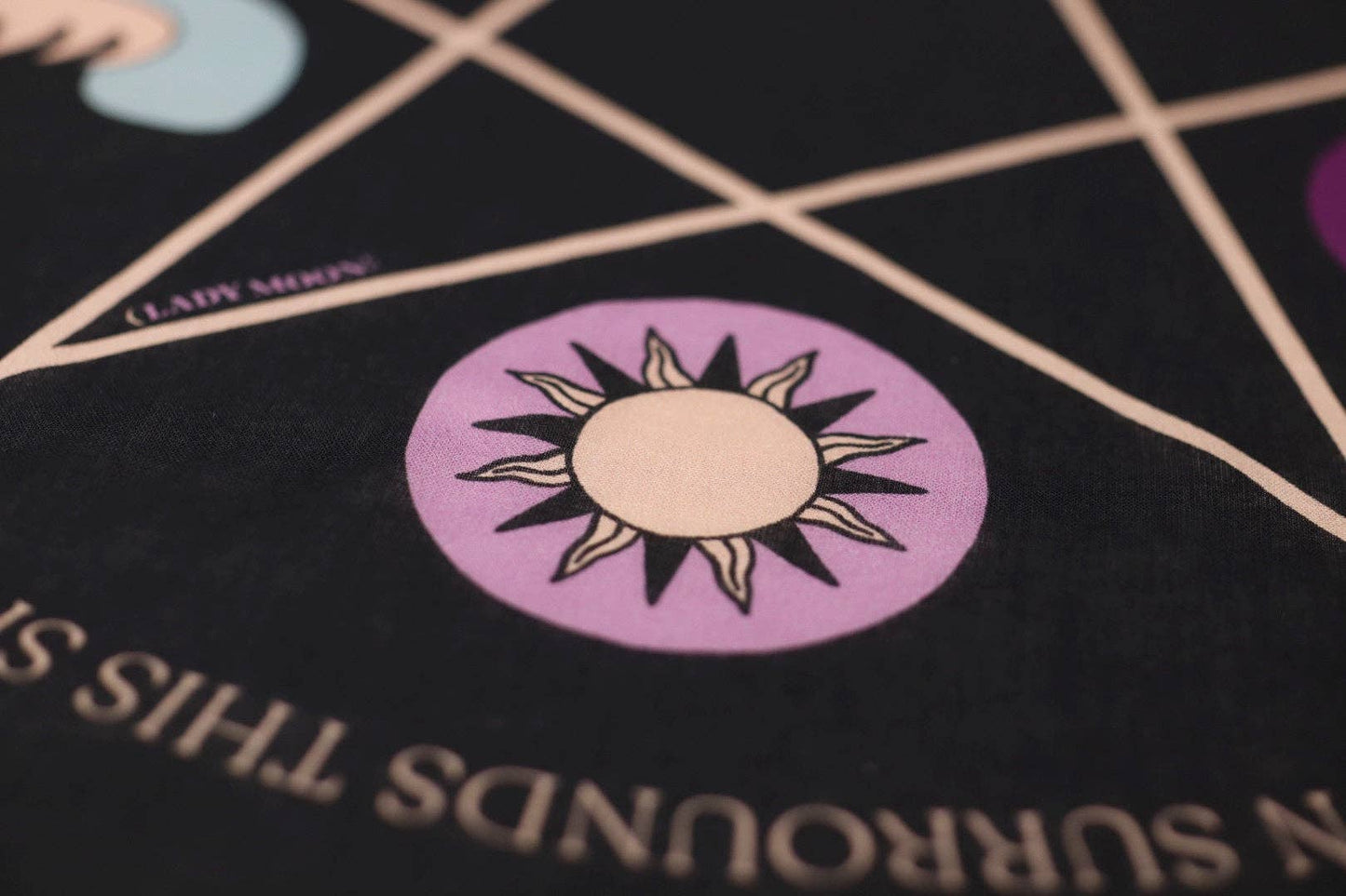 Pentagram Bandana Veil