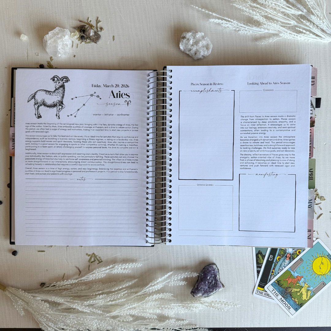 2026 Writual Tarot Planner